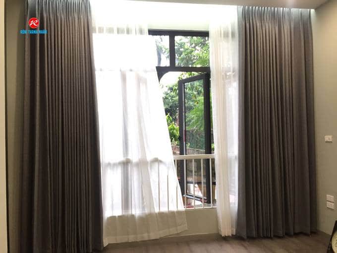 Rèm cửa sổ đẹp vải Hàn Quốc