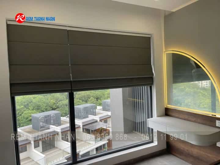 Mẫu rèm roman - rèm xếp lớp